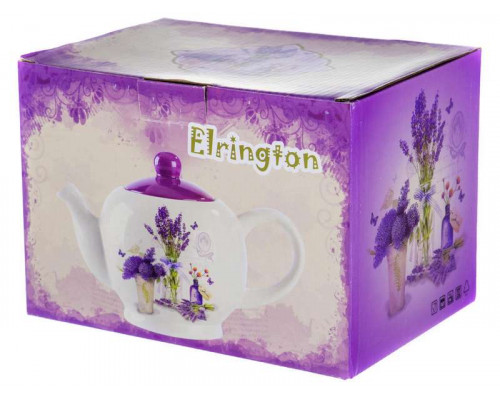 Заварочный чайник 110-07052 Elrington доломит 0,95л бел. "ВИОЛЕТ"