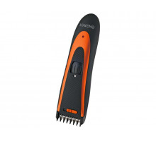 Машинка для стрижки волос Energy EN-729 159937 1 насад. 3-15мм от сети/аккумулятор пластик/металл чёрный/оранжевый