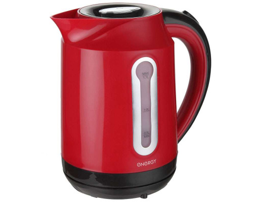 Чайник электрический Energy E-210 153084 1,7л пластик 2200Вт красный