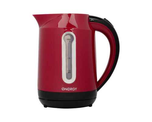 Чайник электрический Energy E-210 153084 1,7л пластик 2200Вт красный