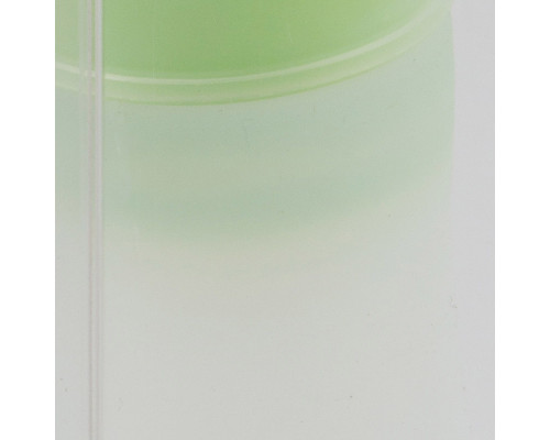 Ёмкость для масла с кисточкой Mallony CAPACITA 00179713х13х4см пластик/силикон белый/зелёный