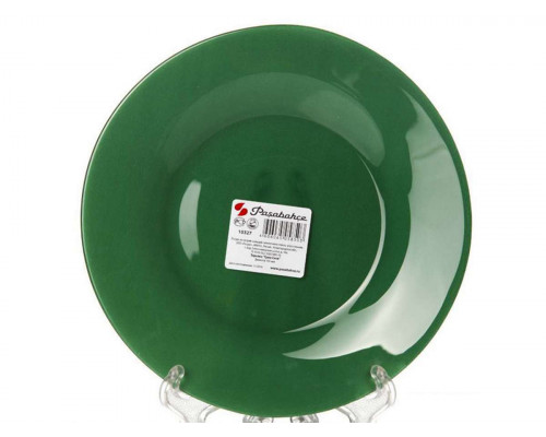 Тарелка PSB10328SLBD38 Pasabahce "Green City" d-26см стекло кругл. зелен.