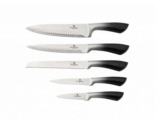 Ножи набор BH-2177 BerlingerHaus на стойке 6пр. нерж. ст.