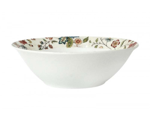 Салатник W008-A06952 КОРАЛЛ "Butterfly Flora" 690мл. d-18см фарфор кругл.