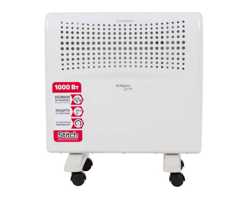 Конвектор электр. EN-1000E(004219) Engy 1000Вт 47х45х6см.