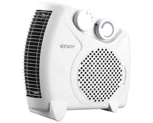Тепловентилятор EN-510(014955) Engy спираль 2000Вт 2 режима пластик белый