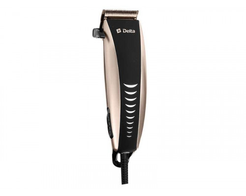 Машинка для стрижки волос Delta DL-4051 4 насад. 3-12мм от сети пластик/нерж сталь цвет в асс.