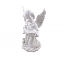 Статуэтка 7955(Ангел с чашей верх белый)
