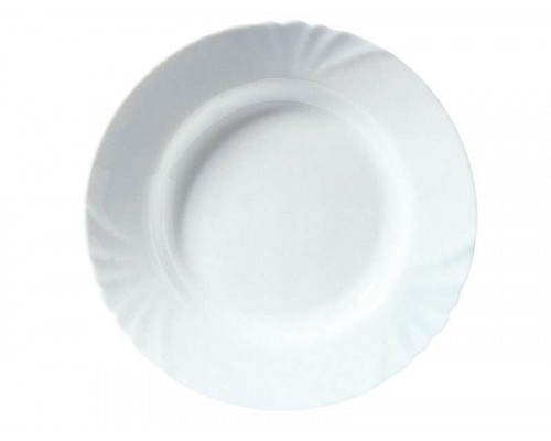 Тарелка суповая LUMINARC Cadix J6691 0,45л 23см стекло белый