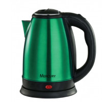 Чайник электрический Mercury MC-6620 зеленый нерж.ст. диск 2 л 2200 Вт