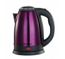 Чайник электрический Mercury MC-6621 фиолетовый нерж.ст. диск 2 л 2200 Вт