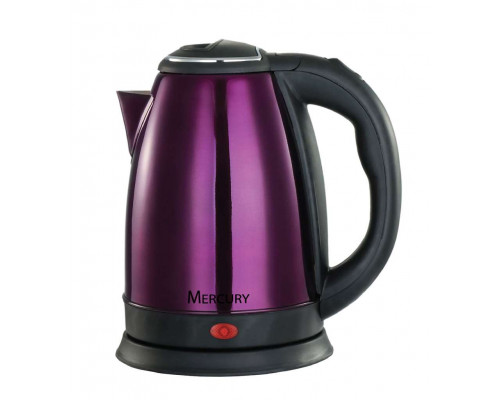 Чайник электрический Mercury MC-6621 фиолетовый нерж.ст. диск 2 л 2200 Вт
