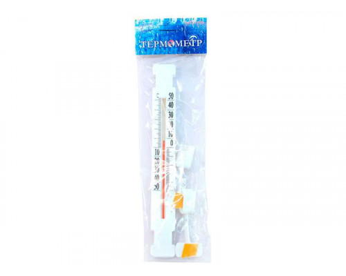 Термометр оконный ТБ-202 100652 -50+50 пластик белый