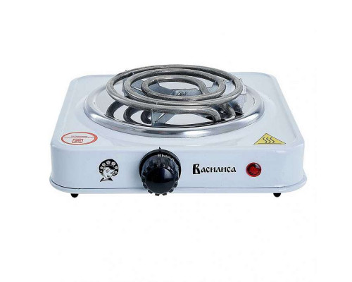 Электроплитка ВА-901 спираль 1конфор. 1000W, белый.