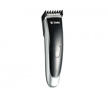 Машинка для стрижки волос Delta DL-4056A насад. 0,5-8мм от сети/аккумулятор пластик/нерж сталь чёрны