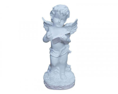 Статуэтка "Ангел с книгой" 0191 33см керам. бел.