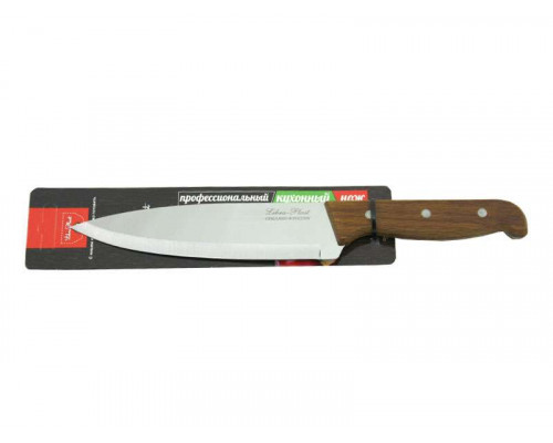 Нож шеф КН-109 Libra-Plast 28см дер. руч. сталь