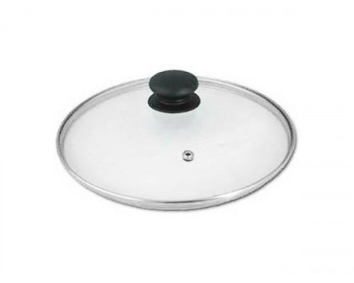 Крышка 4620н TimA без руч. мет. обод. d-20см стекло