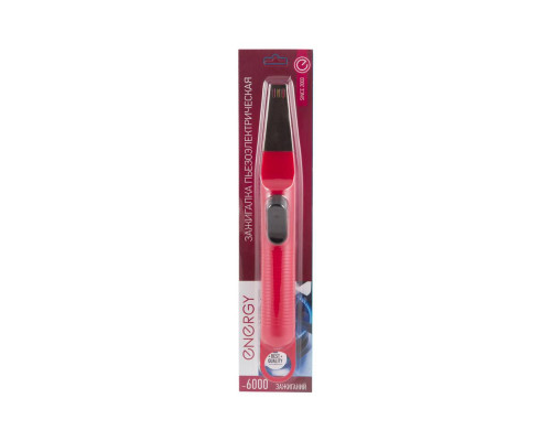 Пьезозажигалка JZDD-25-R (157790) Energy пластик красный