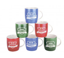 Кружка КОРАЛЛ "Мужские имена" MNN-4, 0,35 л, керам.