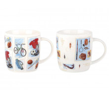 Кружка КОРАЛЛ MMH2 "Мужское хобби", 0,35 л, керам.