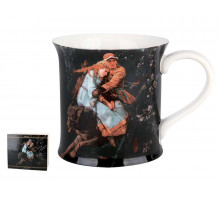 Кружка КОРАЛЛ 992011 "Царевич на волке", 0,27 л, керам., бел.