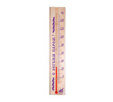 Термометр в баню ТБ-41(100658) Mallony "С легким паром" 22х4см. пластик