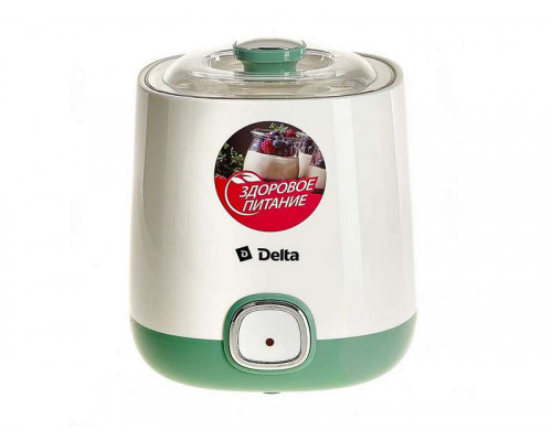 Йогуртница DL-8400 Delta эл. 1л 20Вт пластик бел.