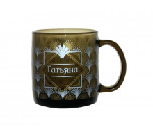 Кружка "Женские имена" 62291, 0,42 л, стекло