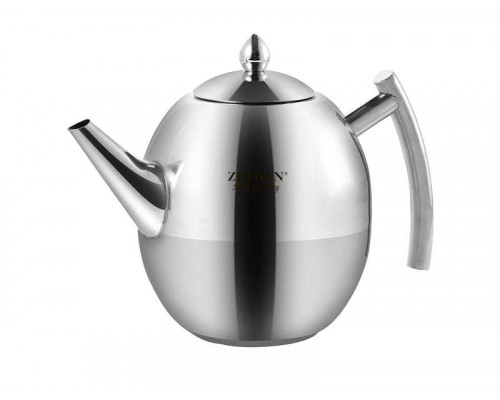 Заварочный чайник Z-4275 Zeidan инд. нерж. ст. 1,5л матовый