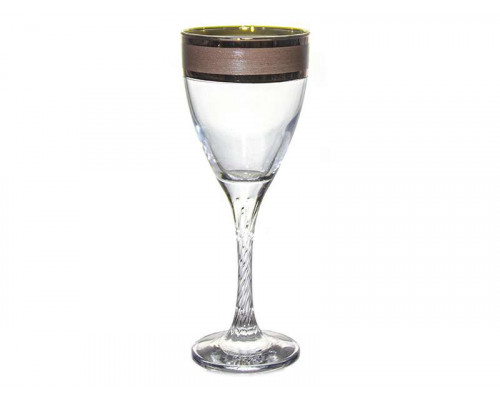 Бокалы для вина ERV79-372/S ПромСИЗ Ампир 0,205л 6пр. стекло рубин