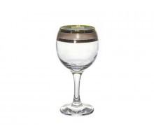 Бокалы для вина ERV79-411/S ПромСИЗ Ампир 0,26л 6пр. стекло прозрачн.