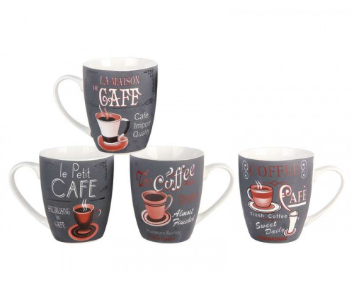 Кружка (4636) "Cafe&Coffe"350мл.