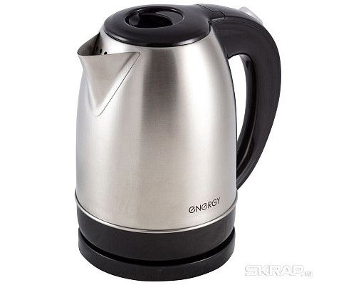 Чайник электрический Energy E-277 серебристый нерж.ст. диск 1,7 л 2200 Вт