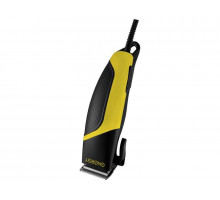 Машинка для стрижки волос Energy EN-704 Pro 005841 4 насад. 3-12мм от сети пластик/металл чёрный/жёл