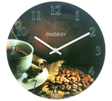 Часы настен. EC-138(009520) Energy d-30см кругл. (аромат кофе) пластик