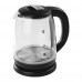 Чайник электрический Homestar HS-1018 черный метал. диск 1,8 л 1500 Вт