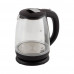 Чайник электрический Homestar HS-1018 черный метал. диск 1,8 л 1500 Вт