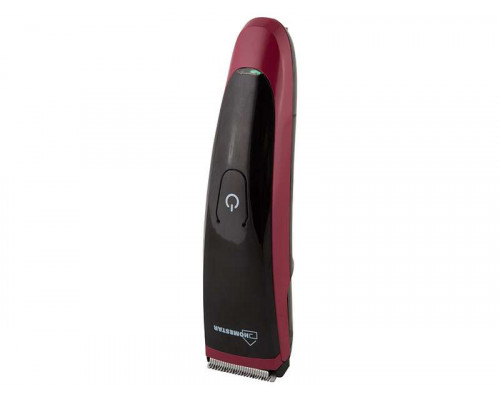 Машинка для стрижки волос Homestar HS-9010 005835 1 насад. аккумулятор пластик/нерж сталь красный/чё