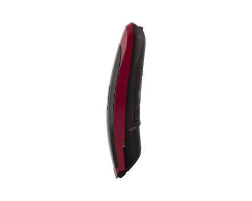 Машинка для стрижки волос Homestar HS-9010 005835 1 насад. аккумулятор пластик/нерж сталь красный/чё
