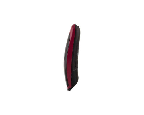 Машинка для стрижки волос Homestar HS-9010 005835 1 насад. аккумулятор пластик/нерж сталь красный/чё