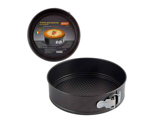 Форма для выпечки Mallony SL-4004(985232) 24х7см. кругл. разъем. метал.
