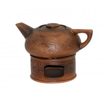 Заварочный чайник + камин 7763 Славянская керамика (декор) керам.