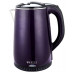 Чайник электрический Kelli KL-1410 фиолетовый нерж.ст. диск 2 л 2200 Вт