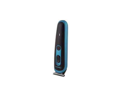 Машинка для стрижки волос Homestar HS-9011 005843 4 насад. аккумулятор пластик/нерж сталь чёрный/гол