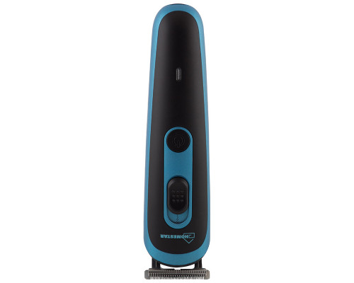 Машинка для стрижки волос Homestar HS-9011 005843 4 насад. аккумулятор пластик/нерж сталь чёрный/гол