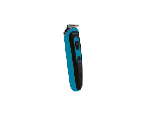 Машинка для стрижки волос Homestar HS-9011 005843 4 насад. аккумулятор пластик/нерж сталь чёрный/гол