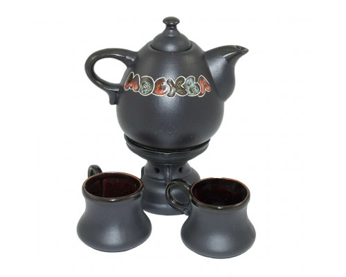 Чайный набор 7790 Славянская керамика на камине "Москва" керам.