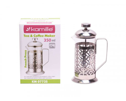Френч-пресс KM-0773S Kamille стекло 0,35л