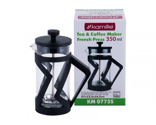 Френч-пресс KM-0775S Kamille стекло 0,35л